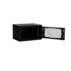 D-LINK NWR-4U-6045-BL-GL 4U(600*450mm) wall mount rack with glass door