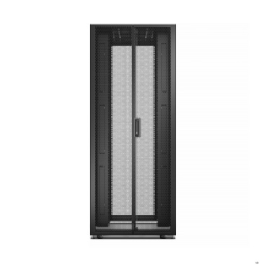 APC ER8202 Easy Rack 42U Black With Roof Castors Feet, 4 Brackets, and Side Panels, No Bottom, 1991H x 800W x 1000D mm