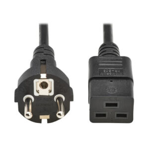 TRIPPLITE P050-2P5M-EU EU Computer Power Cord Schuko to C19 - 16A 250V H05VV-F 2.5 m (8.2 ft.) Black
