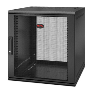 APC AR112SH6 NetShelter 12U Wallmount Rack Enclosure Cabinet Single Hinged Server Depth