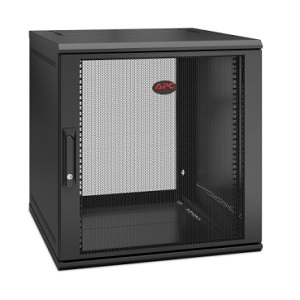 APC AR112SH6 NetShelter 12U Wallmount Rack Enclosure Cabinet Single Hinged Server Depth